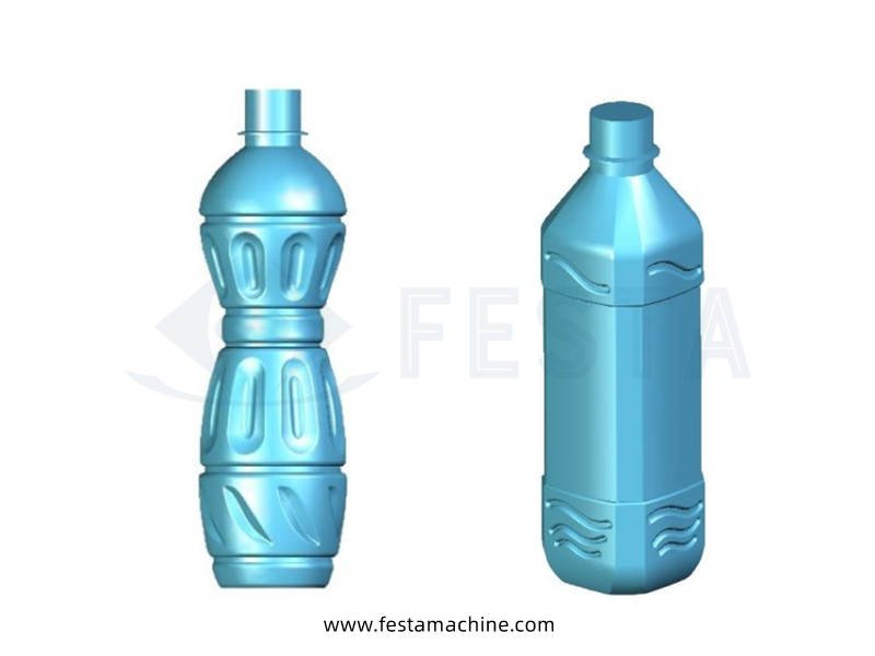 blow molding machine bottle design