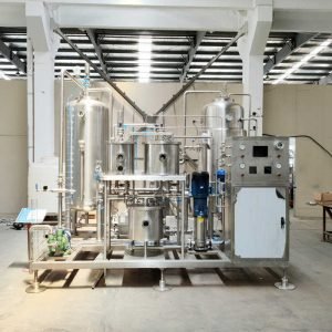 High speed carbonated soft drink CO2 mixer system photo 1