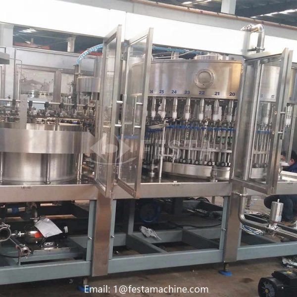 300BPM(500ml) drinking water bottling machine 4