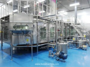 36000BPH aseptic bottle filling machine