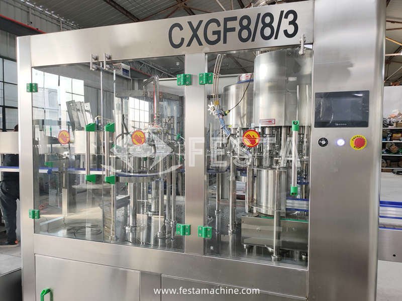 CGF8-8-3 Mineral Water Bottling Machine