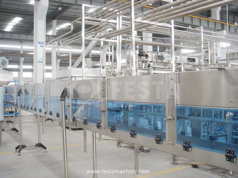 aseptic bottle air conveyor