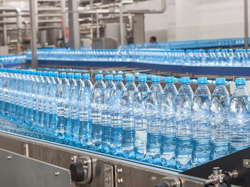 still water bottling line