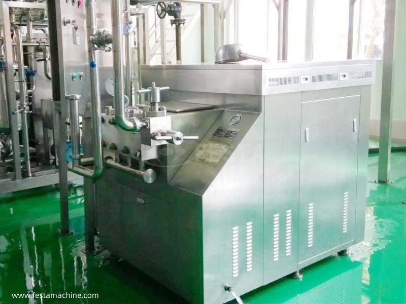 High pressure homogenizer