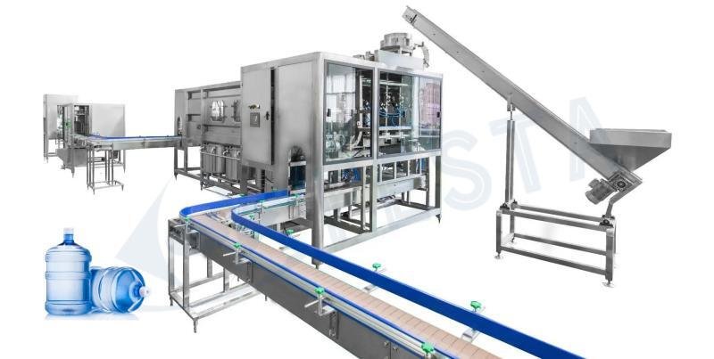 300BPH 20L water bottling line