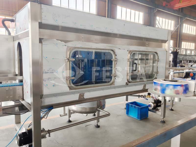 1200bph linear outside washing machine 2